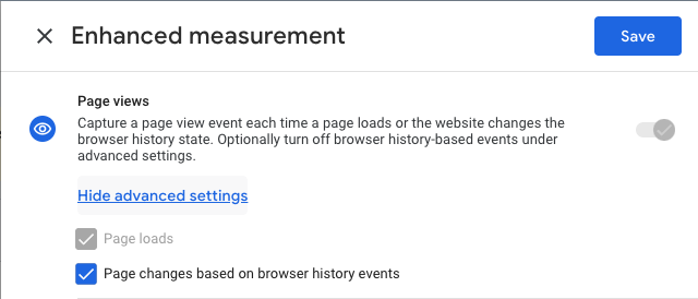 Google Analytics 4 Detailed Settings